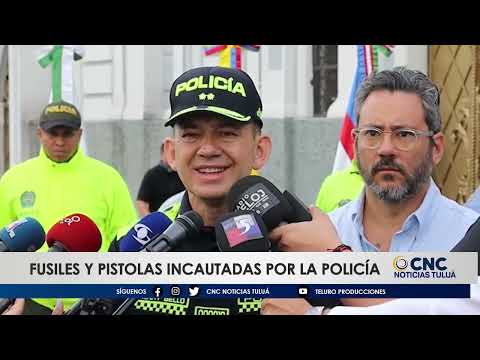 🚨 Arsenal seized in Cali! Eight arrested in operation.