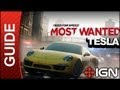 Need For Speed Most Wanted - Tesla Roadster Sport - Turbine Speed Run