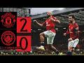 Manchester Is RED Man Utd V Man City Highlights