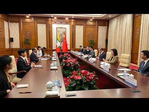 Wang Yi meets Myanmar's FM Tin Maung Swe