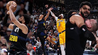 EVERY ANGLE OF JAMAL MURRAY’S INSANE GAME-WINNING BUZZER-BEATER👀 | April 22, 2024