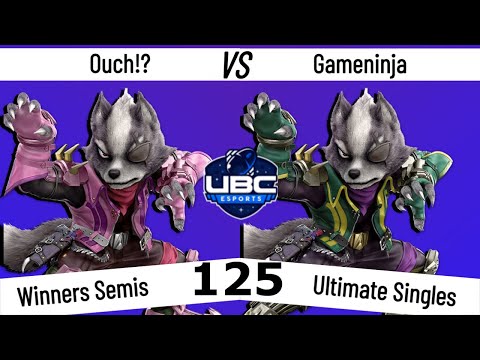 UBC Weekly #125 - Winners Semi Final - Ouch!? (Wolf) Vs. gameninja (Wolf) - SSBU