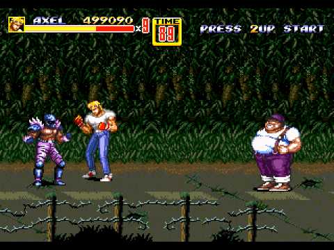 Streets Of Rage 2 Longplay (Mega Drive/Genesis) [60 FPS]