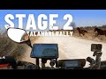Itchy Boots rides KALAHARI RALLY - Stage 2. Racing with wild horses.