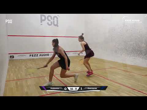 Małgorzata Owczarek - Anna Pozlewicz | FEZZ Audio Squash Open