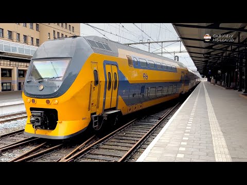 I'm towing a broken down train: Hoofddorp - Schiphol - Amersfoort VIRM 2/1/2023