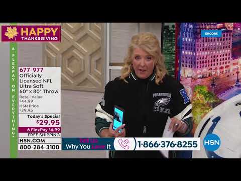 HSN | Football Fan Shop Gifts 11.28.2019 - 06 AM