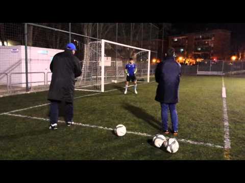 Entrenamiento de porteros Club Ariznabarra