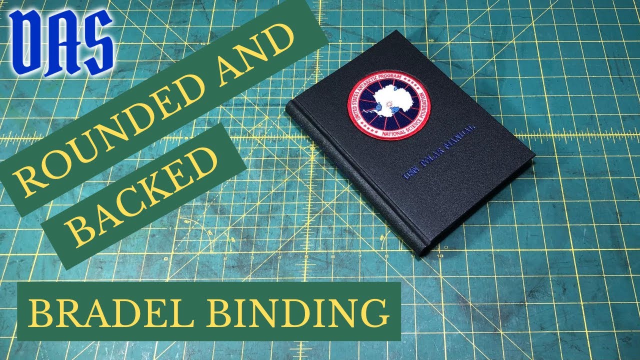 A Rounded and Backed Bradel Binding Part 1 // Adventures in Bookbinding