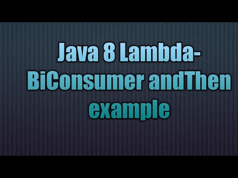 Java Lambda-BiConsumer andThen example