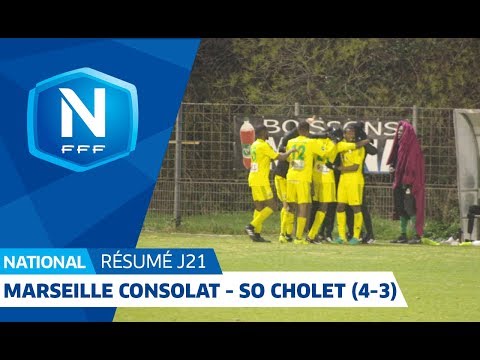 J21 : Marseille Consolat - SO Cholet (4-3), le résumé I FFF 2018
