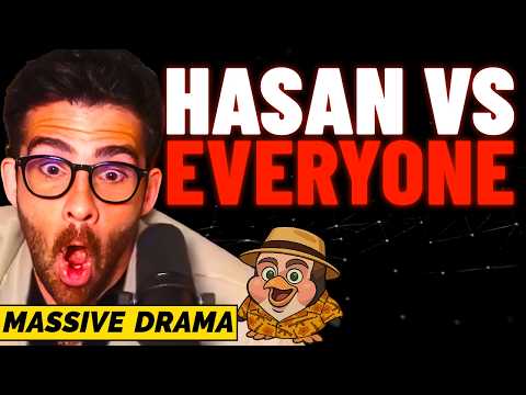 HASAN PIKER Refuses to Vote Democrat? THE CIVIL WAR Begins!