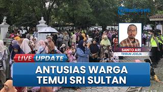 Antusiasme Ribuan Warga DIY Silaturahim Langsung dengan Gubernur Sri Sultan Hamengkubuwono X