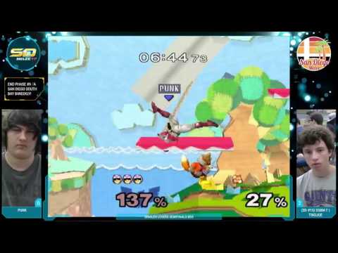 End Phase #9 - Punk (Falcon) vs. SSBM-T | Tinojoe (Fox) - Singles Losers Semis - Smash Melee