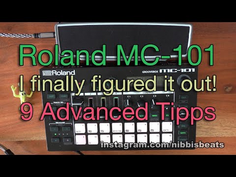 Roland MC-101 Tutorial - 9 Advanced Tipps // I finally figured it out! // v 1.82