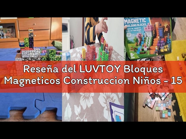 Vídeo relacionado con Wootoyz 150 Piezas Bloques Magneticos Construccion, Juguetes Niño Niña 3 4 5 6 Años Cubos Magneticos Blocks Regalo Niño 3-6 Años Juguetes sensoriales Stem Montessori
