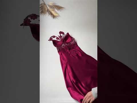 Women 6 Pcs Silk Nighty Set