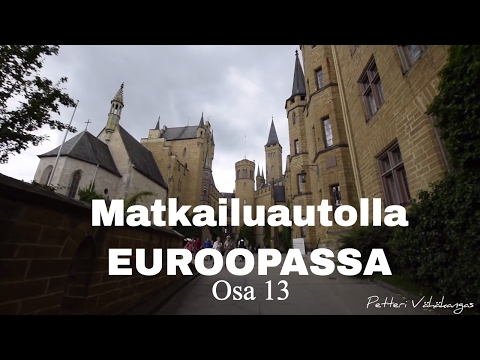 Matkailuautolla Euroopassa - Hohenzollern Linna // Saksa - Osa 13