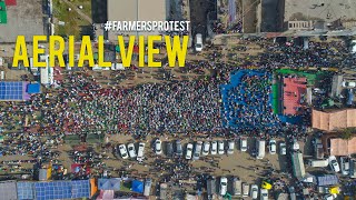 Farmers Protest  Aerial View  Farm Bills  Harp Far