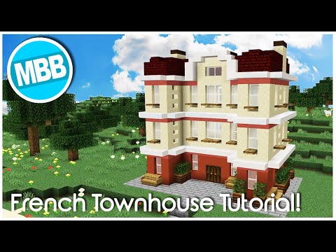 Minecraft: French Townhouse Tutorial!