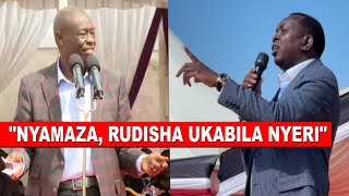 DRAMA!! Listen to what Oscar Sudi told DP Gachagua face to face in Eldoret infront of other leaders🔥