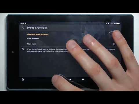 How to Activate Do Not Disturb Mode on AMAZON Fire 7 - Turn On DND Mode