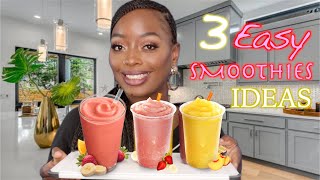 3 EASY IMMUNE BOOSTING SMOOTHIE IDEAS ( DAIRY FREE )