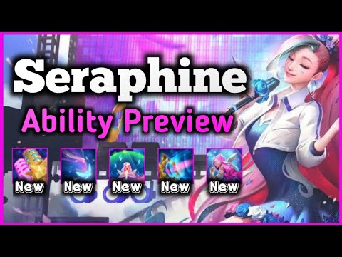 Lol Seraphine Preview - Spotlight/Ability Preview ( New Champion) | Ability || League Of Legends