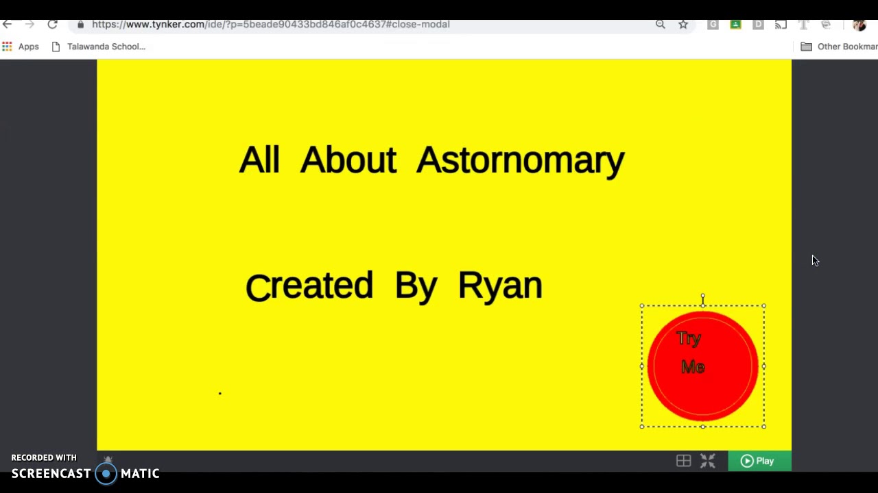How To Make a Button In Tynker