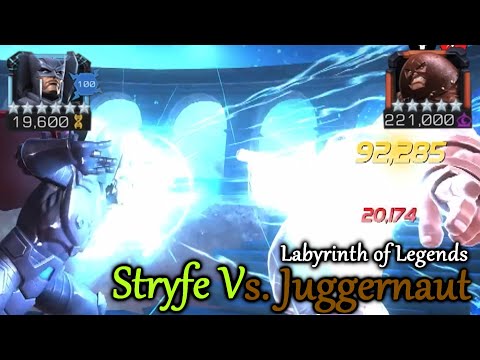 Stryfe Vs. Juggernaut (Labyrinth Of Legends)