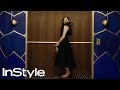 Mackenzie Foy 2020 Golden Globes Elevator InStyle Shorts