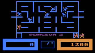 Wizard of Wor for the Atari 8-bit family