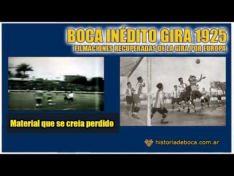 Video Inédito de la Gira de 1925