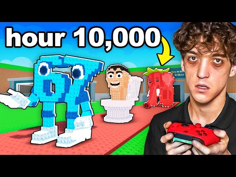 I Spent 10,000 HOURS In Steal A Brainrot!