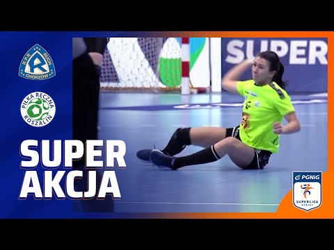 Bramka na siedząco | KPR Ruch Chorzów - Młyny Stoisław Koszalin | seria 12. | PGNiG Superliga Kobiet