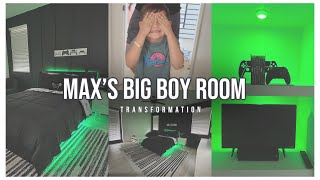 SURPRISING MY 5 YEAR OLD SON WITH HIS DREAM ROOM + TOUR!