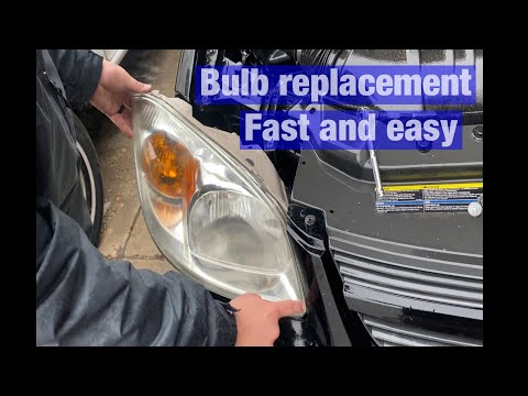 2005-2010 Chevy cobalt Headlight bulb replacement