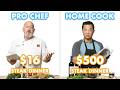 500 Vs 16 Steak Dinner Pro Chef Home Cook Swap Ingredients Epicurious