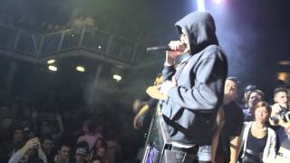 SFERA EBBASTA & CHARLIE CHARLES - NO CHAMPAGNE (LIVE) @ LIMELIGHT - MILANO (21.11.2015)