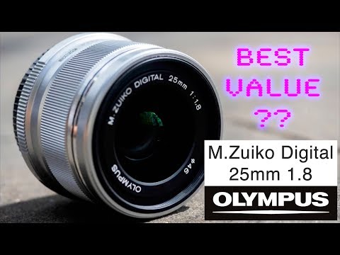 Video thumbnail for Olympus M.Zuiko Digital 25mm F1.8 review 2