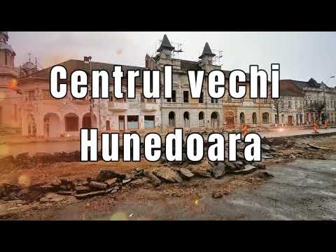 Centrul vechi din Hunedoara, în șantier