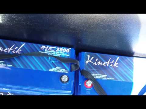 my batteries are better than yours are, why cuz theyre kinetik hc 3800's!