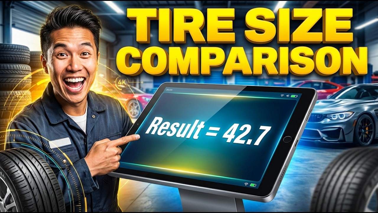 Tire Size Comparison Calculator