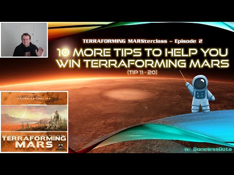 10 MORE tips to help you win - TERRAFORMING MARSterclass Ep. 2