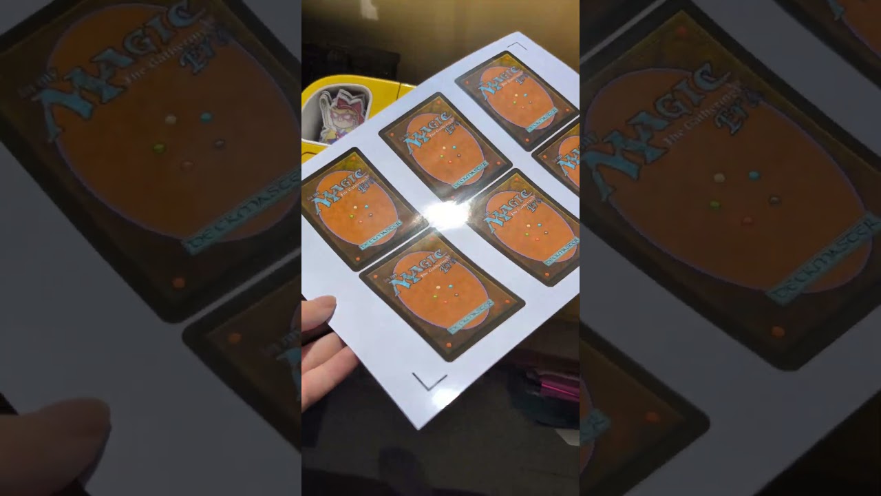 how I make my #mtg #proxycards #tutorial