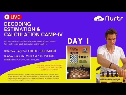 Decoding Estimation  & Calculation Camp-IV with IM Radoslaw