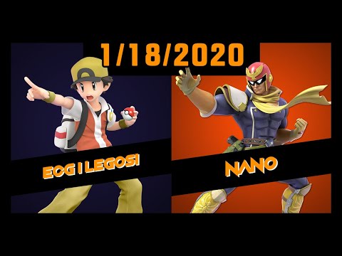ECG Weekly 1/18/2020 - Winners Round 3 - ECG | Legosi(PT) Vs. Nano(Captain Falcon) - SSBU