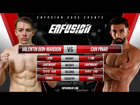 Valentin Bon-Mardion (FRA) vs Can Pinar (TUR) | Enfusion 147 FULL FIGHT