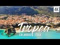 The Very Best of TROPEA, Calabria, Italy | Spiaggia della Rotonda, Aerial 4k drone footage