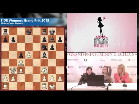 Round 9 Pogonina Natalija (RUS) 1/2 - 1/2 Muzychuk Mariya (UKR)